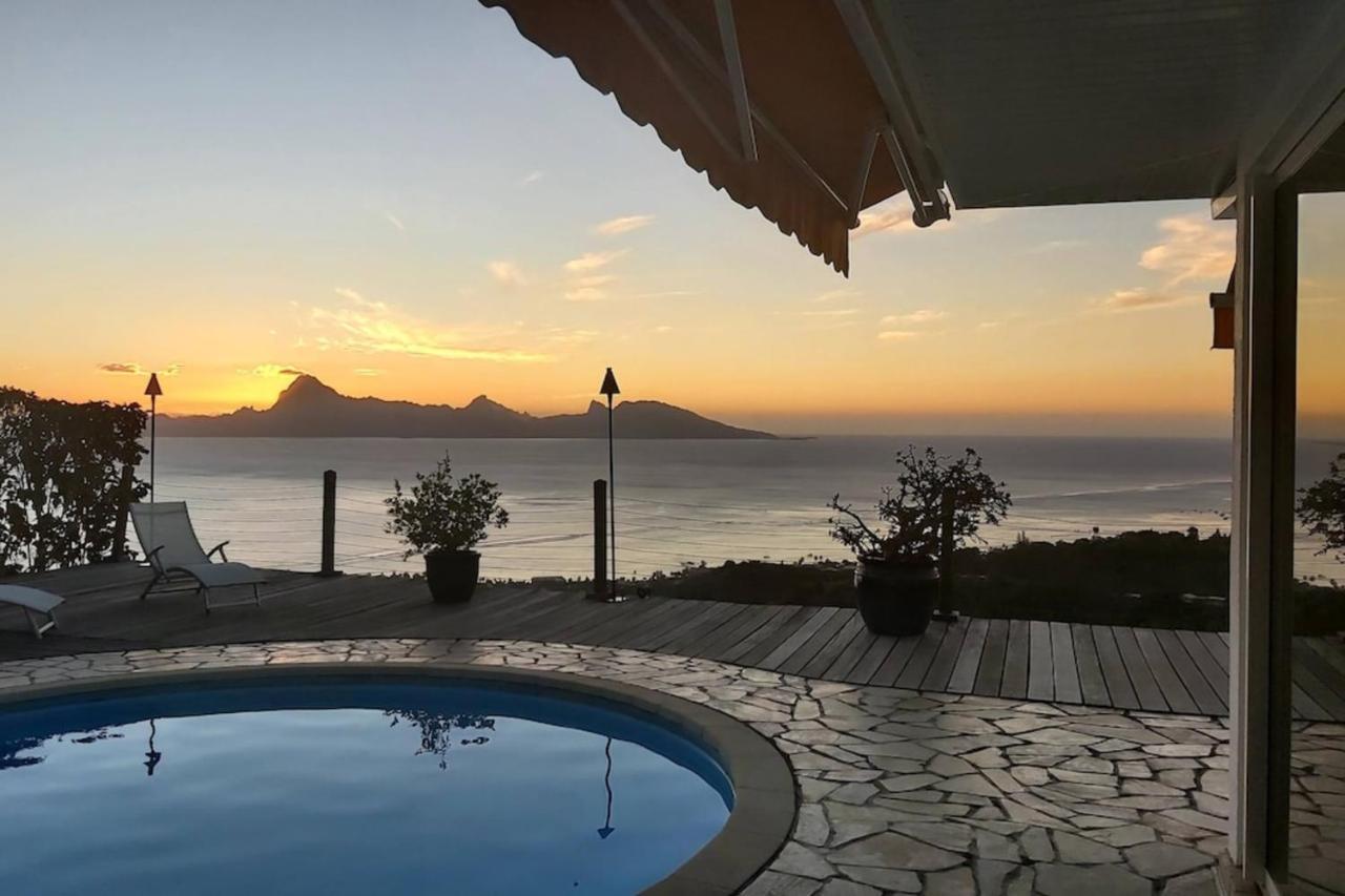 Villa Bounty Amazing Ocean View Punaauia  Luaran gambar