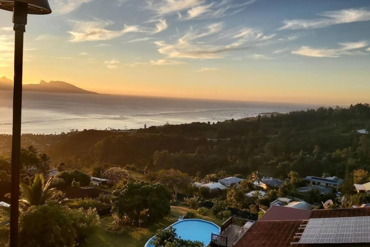 Villa Bounty Amazing Ocean View Punaauia  Luaran gambar